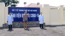Bệnh nhân cuối cùng tại Bệnh viện COVID-19 Cần Giờ xuất viện
