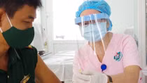 Tiêm vaccine ngừa COVID-19 cho cán bộ chiến sĩ biên phòng Tây Ninh