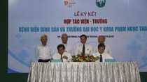 Ký kết hợp tác toàn diện BV Bình Dân- Trường ĐH Y khoa Phạm Ngọc Thạch