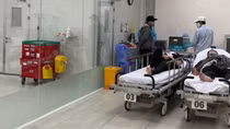 Buồng cấp cứu sàng lọc phát hiện ca bệnh nhiễm COVID-19