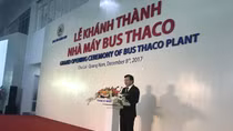 Khánh thành nhà máy xe bus hiện đại nhất Đông Nam Á tại Quảng Nam