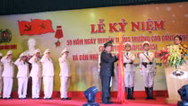 Cao đẳng CSND I kỷ niệm Ngày truyền thống và đón nhận Huân chương Quân công hạng Ba