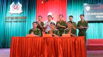 Ký quy chế phối hợp Đoàn thanh niên Cảnh sát PCCC