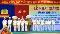 Trường Trung cấp Cảnh sát giao thông khai giảng năm học mới