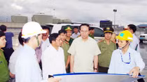 Bộ trưởng Trần Đại Quang kiểm tra công tác tại Hà Tĩnh