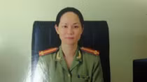 Nữ trung tá công an hết lòng vì công việc