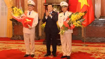 Trao Quyết định phong và thăng cấp bậc hàm Thượng tướng cho Thứ trưởng Nguyễn Văn Thành, Thứ trưởng Phạm Dũng