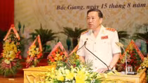 Thứ trưởng Tô Lâm dự lễ kỷ niệm 70 năm Ngày truyền thống CAND tại Bắc Giang