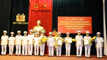 Học viện Cảnh sát nhân dân có thêm 4 khoa mới