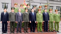 Chủ tịch nước thăm Học viện Cảnh sát nhân dân