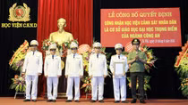 Công bố quyết định Học viện CSND là cơ sở giáo dục đại học trọng điểm
