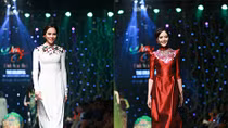 Thần thái của Lan Khuê khiến các NTK ngưỡng mộ