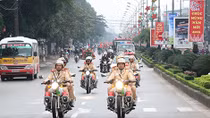 Hà Tĩnh ra quân cao điểm trấn áp tội phạm bảo vệ Đại hội Đảng và Tết Nguyên đán