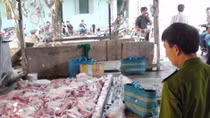 Tiếp tục phát hiện cơ sở giết mổ heo lậu quy mô lớn tại TP Biên Hòa