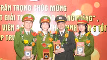 4 sinh viên Công an đoạt Giải thưởng “Sao Tháng Giêng” năm 2015