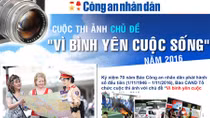 Phát động cuộc thi ảnh toàn quốc “Vì bình yên cuộc sống” năm 2016
