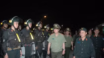 Thứ trưởng Bùi Văn Nam kiểm tra công tác ứng trực, sẵn sàng chiến đấu của lực lượng CSCĐ