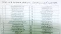 Công bố 'danh tính' các website lừa đảo