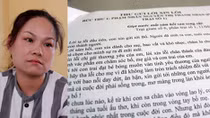 Nữ sinh ‘tuột xích’ và lá thư viếng mẹ viết từ trại giam