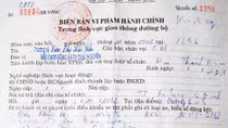 Làm mất biên bản xử phạt vi phạm giao thông, nộp phạt bằng cách nào?