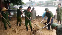 Tập trung khắc phục hậu quả hệ thống giao thông hư hại sau mưa lũ