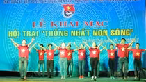Hội trại thống nhất non sông bên bờ Hiền Lương