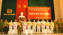 Cán bộ Công an chi viện chiến trường miền Nam giao lưu tuổi trẻ Công an Lâm Đồng