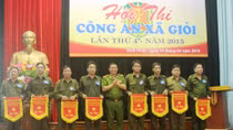 Khai mạc Hội thi Công an xã giỏi lần thứ 4
