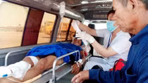 Cứu nạn một ngư dân bị trọng thương giữa biển