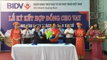 Ngư dân đầu tiên tại Quảng Nam được vay vốn đóng tàu vỏ thép đánh bắt xa bờ