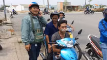 Kẻ trộm táo tợn leo tường trốn vẫn không thoát
