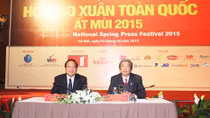 Hội báo Xuân Ất Mùi 2015 khai mạc vào ngày 7/2