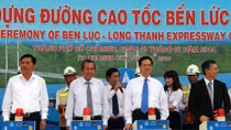 Đồng loạt thi công dự án cao tốc Bến Lức- Long Thành