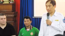 Bàn giao bếp trưởng tàu Bulk Jupiter và hai thi thể đã tìm thấy