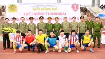 Khai mạc giải bóng đá lực lượng Tham mưu Công an nhân dân