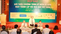 Nhiều hoạt động kỉ niệm 65 năm ngày thành lập Hội Nhà báo Việt Nam