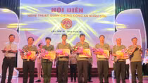 Bế mạc Hội diễn nghệ thuật quần chúng CAND khu vực IV