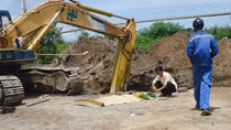 Công nhân tử vong do va chạm với cần cẩu xe cuốc