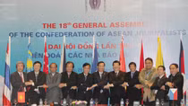 Đồng chí Thuận Hữu được bầu làm chủ tịch Liên đoàn các nhà báo ASEAN