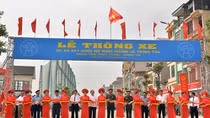 Thông xe tuyến đường văn minh đô thị kiểu mẫu của Thủ đô 
