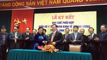 Ký kết phối hợp công tác trong lĩnh vực kinh tế y tế