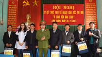Sơ kết giao ước thi đua 'Vì bình yên bản làng'
