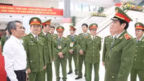 Kiểm tra công tác PCCC bảo vệ Đại hội Đảng