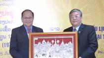 Hoàn thành đề cương 'Kỷ yếu lịch sử học viên Công an Lào tại trường 12-75'