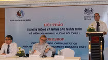Nâng cao nhận thức về biến đổi khí hậu