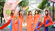 Tôn vinh tà áo dài Việt