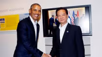 Thủ tướng Nguyễn Tấn Dũng hội kiến Tổng thống Barak Obama