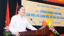 Bộ trưởng Giáo dục làm việc với 63 Giám đốc sở