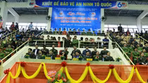 Khai mạc Liên hoan võ thuật Thanh niên Công an lần thứ IV