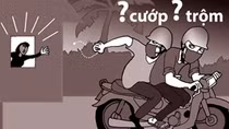 Cảnh sát cơ động Hà Nội tuần tra bắt tội phạm 